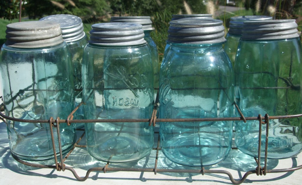 Mason Jar Rack